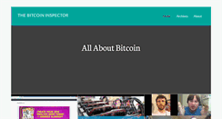 Desktop Screenshot of bitcoininspector.com
